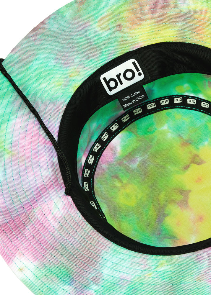 Sunset Shred Club Boonie (Rainbow Tie-Dye)